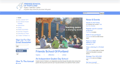 Desktop Screenshot of friendsschoolofportland.org